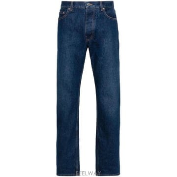 Off White 25FW Off ȭ��Ʈ Arr tapered jeans vintage OMYA175C99DEN004440025FW Off ȭ��Ʈ Arr tapered jeans vintage OMYA175C99DE