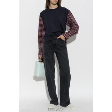 Marni 26FW Marni �� sleeve T ���� THJE0408QSUTCZ5700B99 TP57923863226FW Marni �� sleeve T ���� THJE0408QSUTCZ5700B99 TP57