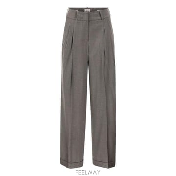 | Other Brand | 26FW Peserico Tailored virgin �� stretch trousers with front26FW Peserico Tailored virgin �� stretch trousers with