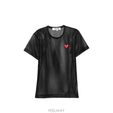 Comme des Garcons 26SS �ĵ������� T ���� RED EMBLEM MESH RED ��Ʈ AXT3511 TP57797951626SS �ĵ������� T ���� RED EMBLEM MESH RED ��Ʈ AXT351