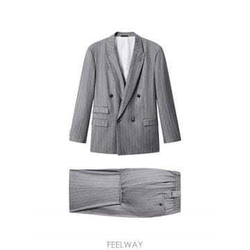 Armani 26FW ���������Ƹ����� �� pinstripe ��Ʈ GM004713TE23886M8112 TP5804260326FW ���������Ƹ����� �� pinstripe ��Ʈ GM004713TE2388