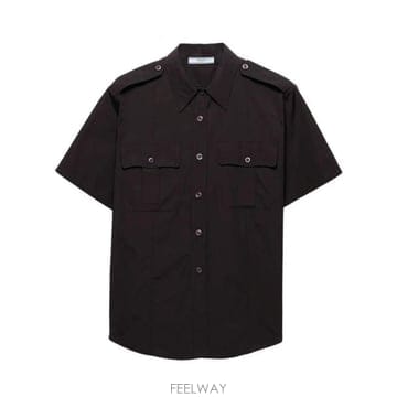 PRADA 26SS ����� POPLIN ����콺 P411JSOOO1XV2F0002 TP57797790826SS ����� POPLIN ����콺 P411JSOOO1XV2F0002 TP57797