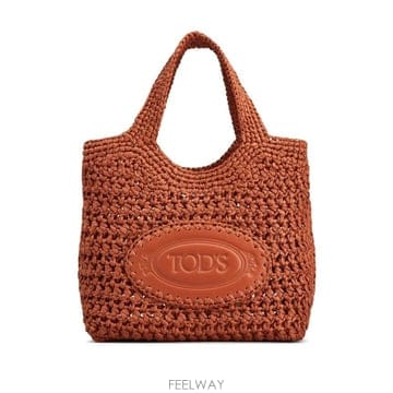 TODS 26SS TOD S Raffia �� ���� �̴� Shopping �� XBWEBLF0100RGM0XML TP5726SS TOD S Raffia �� ���� �̴� Shopping �� XBWEBLF0100