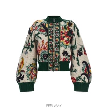 Sacai 26FW Sacai Floral jacquard blouson 2608606199 TP57775831826FW Sacai Floral jacquard blouson 2608606199 TP577758