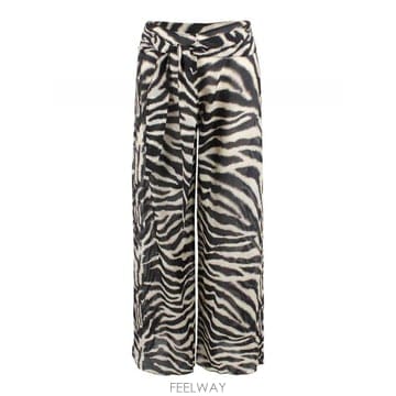Ermanno Scervino �������뼳��� Flowing ��ư �� ��ũ trousers D484P701YAJS4800 TP57797779�������뼳��� Flowing ��ư �� ��ũ trousers D484P701Y