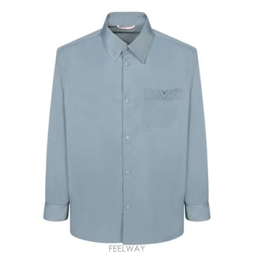 Valentino 24FW Valentino �� sleeve ���� in smooth fabric  Ŭ���� collar �� fr24FW Valentino �� sleeve ���� in smooth fabric  Ŭ����