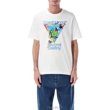 CASABLANCA 26SS CASABLANCA Casablanca Tennis Club Icon ���� Destiny T ����26SS CASABLANCA Casablanca Tennis Club Icon ���� Des