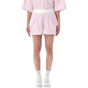 나이키 칠 팝린 스트라이프 숏츠