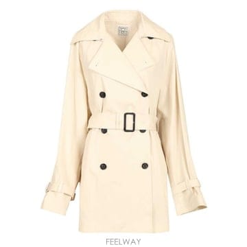 26SS Toteme Washed 코튼 트렌치 262WRO0288FB0605009 TP578405198