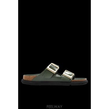 Birkenstock 26FW BIRKENSTOCK Arizona Droplet Buckle Cupsole slides 1032926FW BIRKENSTOCK Arizona Droplet Buckle Cupsole slides