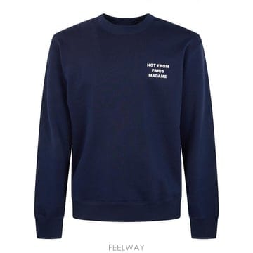 Drole de Monsieur 26FW ��ѵ幫�� BOLD SLOGAN ����Ʈ ���� PERMSW149CO127099NAVY TP57790626FW ��ѵ幫�� BOLD SLOGAN ����Ʈ ���� PERMSW149CO127