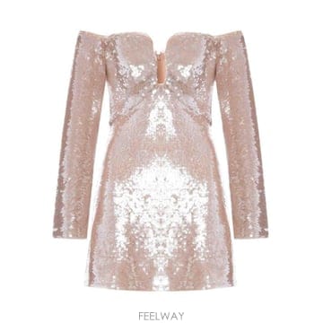 Self Portrait 26SS Self portrait Off ��� Sequin �̴� �巹�� RS25109SBEIGE TP577426SS Self portrait Off ��� Sequin �̴� �巹�� RS25109