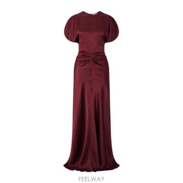 Victoria Beckham 26SS ���丮�ƺ��� ���� �巹�� 1126WDR007004A9635BURGUNDY TP57897671626SS ���丮�ƺ��� ���� �巹�� 1126WDR007004A9635BURGUN