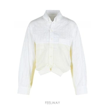 Maison Margiela 26SS �������������� ȭ��Ʈ Mirror Effect ��ư Poplin ���� S52DT0058MTN128926SS �������������� ȭ��Ʈ Mirror Effect ��ư Poplin 