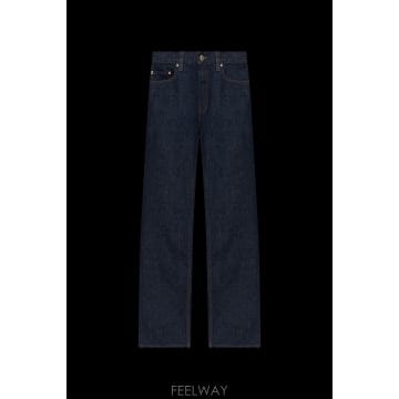 CASABLANCA 26FW CASABLANCA Straight ���� jeans MPF26DN007010INDIGIO TP57726FW CASABLANCA Straight ���� jeans MPF26DN007010INDIG