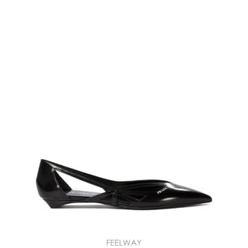 PRADA 24FW ����� BRUSHED ���� �� �ƿ� BALLERINAS 1F732NFD015055F0002 TP5724FW ����� BRUSHED ���� �� �ƿ� BALLERINAS 1F732NFD01