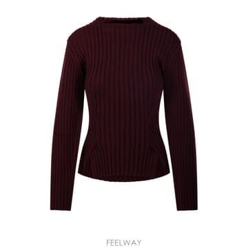 Victoria Beckham 26FW ���丮�ƺ��� Ribbed ���� In Merino �� 1326KJU007314A9887 TP5768626FW ���丮�ƺ��� Ribbed ���� In Merino �� 1326KJU0073
