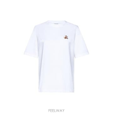 Maison Kitsune 25SS Maison Kitsune ȭ��Ʈ ��ư t ���� MW00119KJ0008P100 TP5779789825SS Maison Kitsune ȭ��Ʈ ��ư t ���� MW00119KJ0008P1