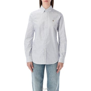 Ralph Lauren 26SS ���� ���� �η� ���� ���� �η� ���� �� striped Oxford ���� 26P2119415080026SS ���� ���� �η� ���� ���� �η� ���� �� striped Oxf