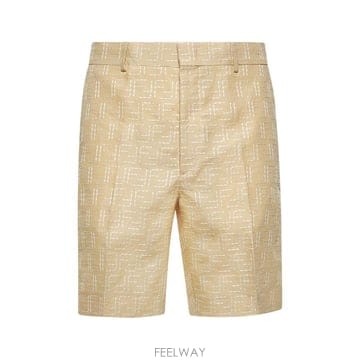 FENDI Fendi FF jacquard bermuda ���� FB0821AU6YF0PKL TP577980662Fendi FF jacquard bermuda ���� FB0821AU6YF0PKL TP57798