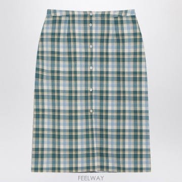 PRADA 26SS ����� Ottanio pencil ��ĿƮ with üũ pattern P122IROOO171DF0426SS ����� Ottanio pencil ��ĿƮ with üũ pattern P1