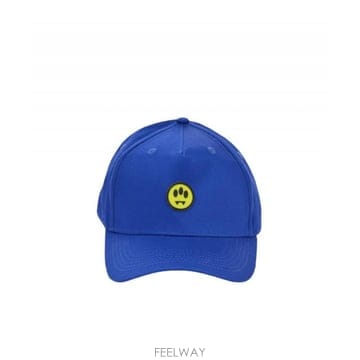 BARROW 23FW BARROW Barrow Cappelli Cotone Blu Blu Elettrico Uomo F323FW BARROW Barrow Cappelli Cotone Blu Blu Elettrico U