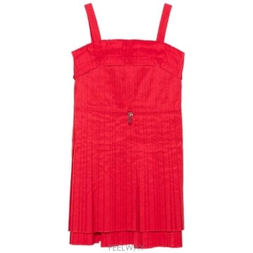 26SS Fendi PLEATED 미니 드레스 FDD557A3MWF1W0B TP577978657