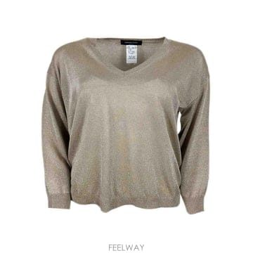 Fabiana Filippi 26SS �ĺ�Ƴ� �ʸ��� �� sleeve ������  V �ض���  ����Ʈ ����Ʈ shimmer fabric  M26SS �ĺ�Ƴ� �ʸ��� �� sleeve ������  V �ض���  ����