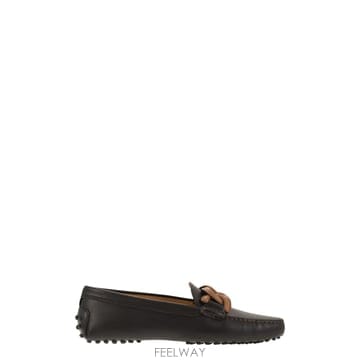 TODS 24FW TOD S Moccasin with ���� chain XXW00G0IC00N6M9999 TP5721124FW TOD S Moccasin with ���� chain XXW00G0IC00N6M9999