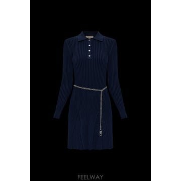 Michael Kors 26SS ����Ŭ�ھ �� sleeve �巹�� with decorative chain MR6839S5ZV04026SS ����Ŭ�ھ �� sleeve �巹�� with decorative cha