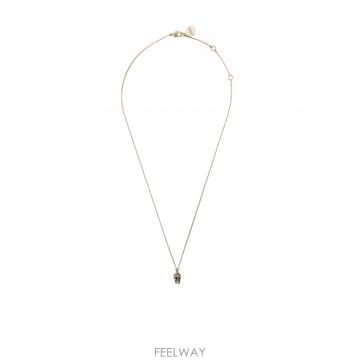 21FW 알렉산더 맥퀸 pave 스컬 목걸이 582694J160K2076 TP577976350