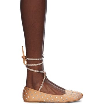 | Other Brand | 24FW �ƹ̳����Ƶ� ���� casual ���� ANECRYSTALLACEUPFLATSATINLATTE TP5724FW �ƹ̳����Ƶ� ���� casual ���� ANECRYSTALLACEUPFLA