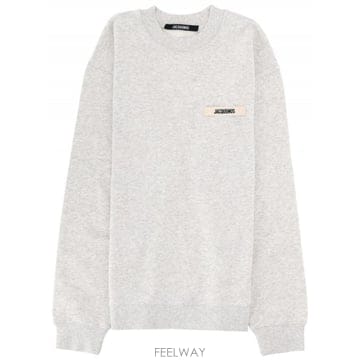 Jacquemus ��ũ���� FELPA CON �ΰ� IN GROS GRAIN SSM00206AJ00126950 TP5789749��ũ���� FELPA CON �ΰ� IN GROS GRAIN SSM00206AJ001269