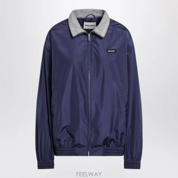 Miu Miu 26SS �̿�̿� Royal ���� technical poplin blouson ML1461OOO18VSF0V26SS �̿�̿� Royal ���� technical poplin blouson ML14