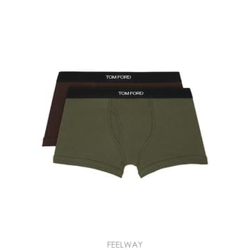 톰포드 멀티컬러 코튼 박서 브리프 세트 T4XC31040 TP876541883