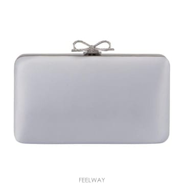 셀프 포트레이트 리본 버클 박스 클러치 백 PF26326BL BLUE TP979267619