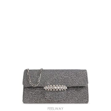 Jimmy Choo ������ �� ü�� Ŭ��ġ �� BINGWALLETCHAINHFG ANTRACITESILVER TP97959961������ �� ü�� Ŭ��ġ �� BINGWALLETCHAINHFG ANTRACITES
