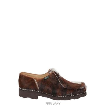 Paraboot 라운드 토 레이스업 슈즈 194863 VACHE TP979703298
