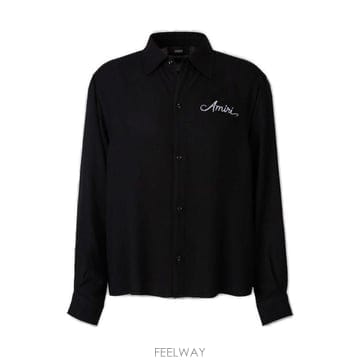 Amiri �ƹ̸� ���� ��ư ���� AM326SH003100Viscose 0002Black TP979648881�ƹ̸� ���� ��ư ���� AM326SH003100Viscose 0002Black T