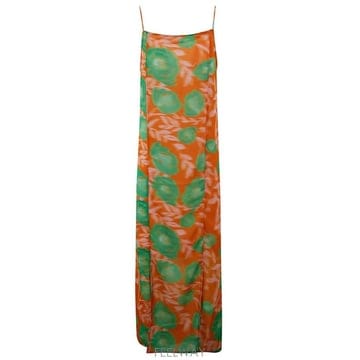GANNI ���� ���̵� ���� �÷η� ����Ʈ ���� �巹�� F7687 860 TP979510480���� ���̵� ���� �÷η� ����Ʈ ���� �巹�� F7687 860 T