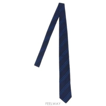 Brunello Cucinelli 텍스처 스트라이프 타이 MY8600018 C5920 TP979712987