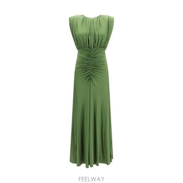 Self Portrait ���� ��Ʈ����Ʈ ������ ���� �ƽ� �巹�� AW26009XG GREEN TP979700984���� ��Ʈ����Ʈ ������ ���� �ƽ� �巹�� AW26009XG GREE