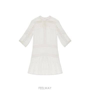Isabel Marant Isabel ���� ���ѿ� ������ ���̽� Ʈ���� �̴� �巹�� RO1158FAD3J04E WHITE TP9797Isabel ���� ���ѿ� ������ ���̽� Ʈ���� �̴� �巹�� RO