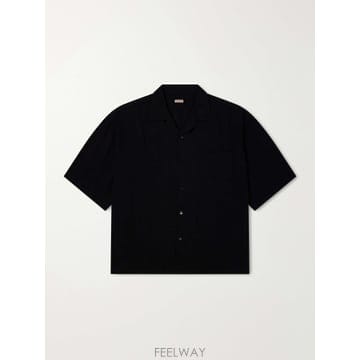 26 FW 캐피탈 블랙 리오셀 리넨 블렌드 셔츠 TP580313664