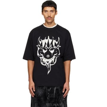 Yohji Yamamoto 26 FW �����߸����� ���� Chito �׷��� Ƽ���� 262138M21304226 FW �����߸����� ���� Chito �׷��� Ƽ���� 262138M213