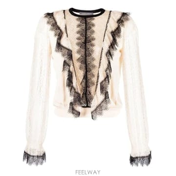 Alberta Ferretti 26 FW �˺���Ÿ�䷹Ƽ ���̽� ������ ��Ҹ� ����콺  A09446604 TP45742728426 FW �˺���Ÿ�䷹Ƽ ���̽� ������ ��Ҹ� ����콺  A0