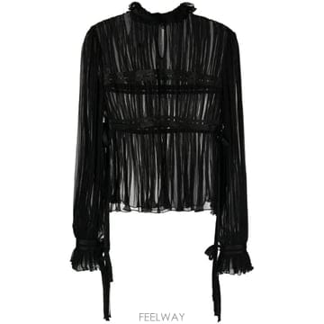 Alberta Ferretti 26 FW �˺���Ÿ�䷹Ƽ ���� Ʈ���� �ý��� ����콺  V02196614 TP45742730426 FW �˺���Ÿ�䷹Ƽ ���� Ʈ���� �ý��� ����콺  V021