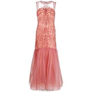Alberta Ferretti 26 FW �˺���Ÿ�䷹Ƽ ũ������ ��� �巹�� A04516658 TP45744690426 FW �˺���Ÿ�䷹Ƽ ũ������ ��� �巹�� A04516658 TP