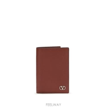 발렌티노 V로고 시그니처 카드 지갑