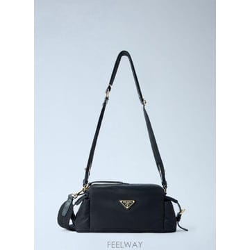 26 FW 프라다 여성 스몰 Re Nylon 숄더백 탐색 pra0265022blk